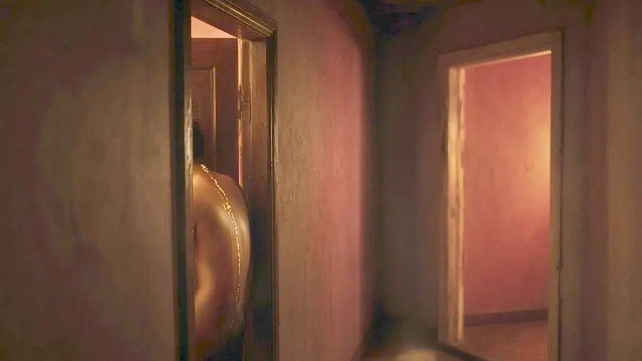 Body to body massage near me - two candlelit rooms to choose between, a figure in one