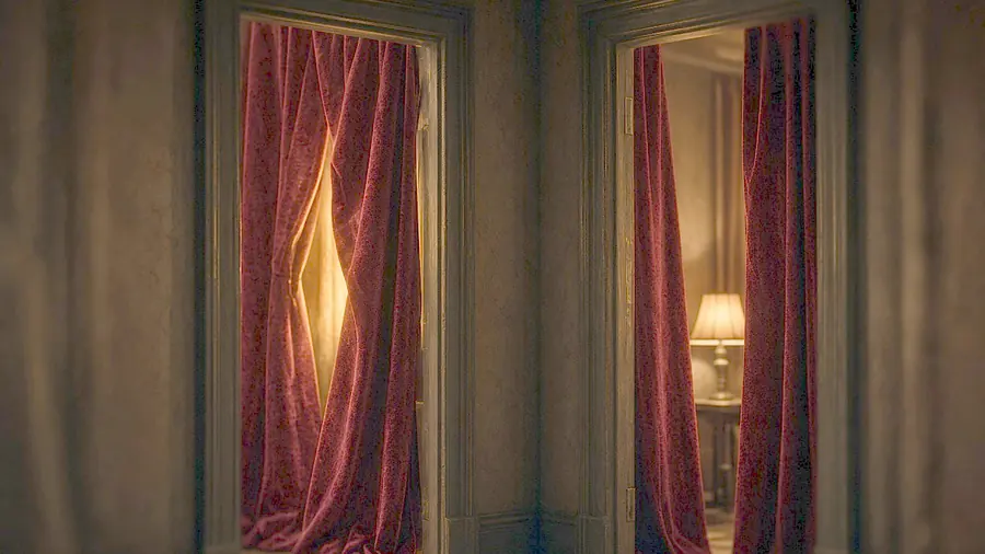 Sex massage near me - two candlelit rooms to choose between, a figure in one