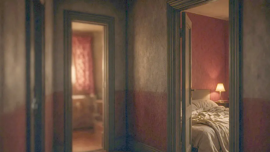 Sexual massage near me - two candlelit rooms to choose between, a figure in one