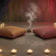 Tantra massage near me - a candlelit room and a body oiled for a session